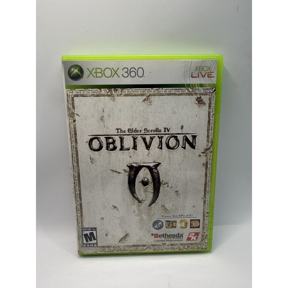 The Elder Scrolls IV Oblivion Microsoft Xbox 360 Game M 2006 RPG Fantasy TESTED